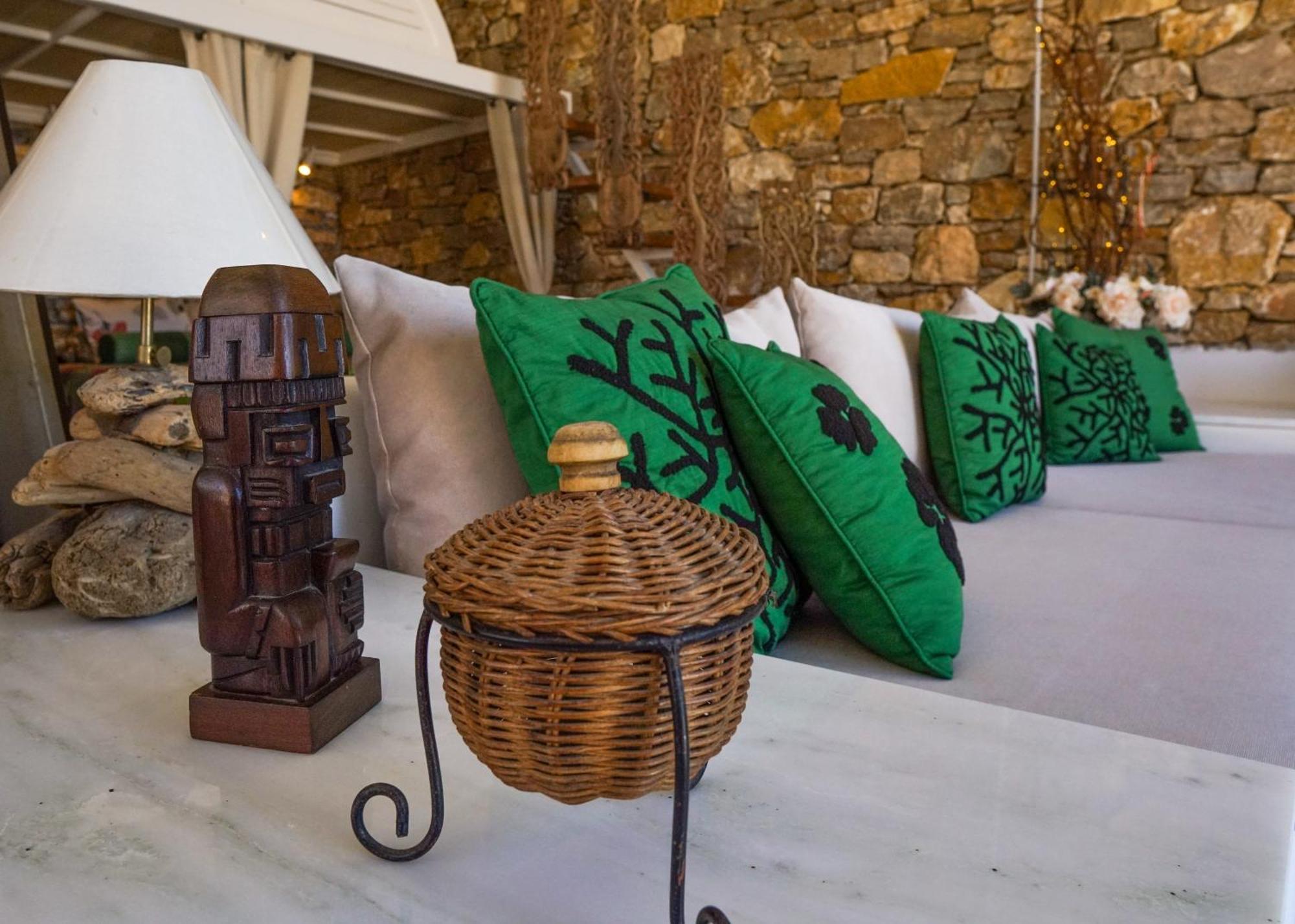 Villa Zen Dans Le Bleu Ermoupoli Esterno foto