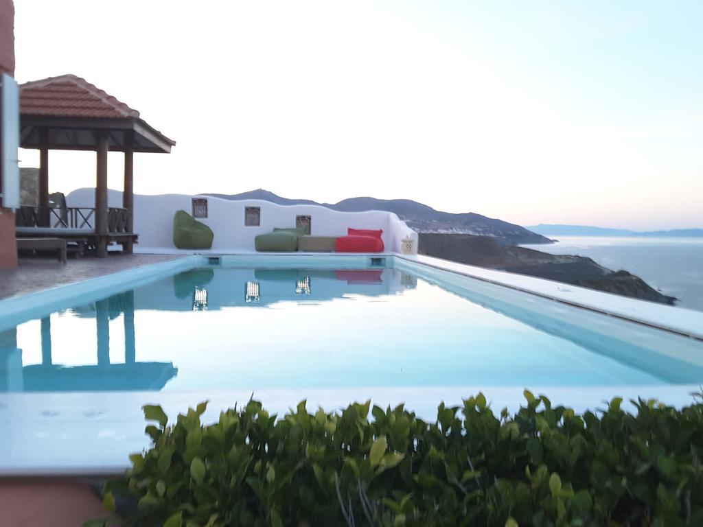 Villa Zen Dans Le Bleu Ermoupoli Esterno foto